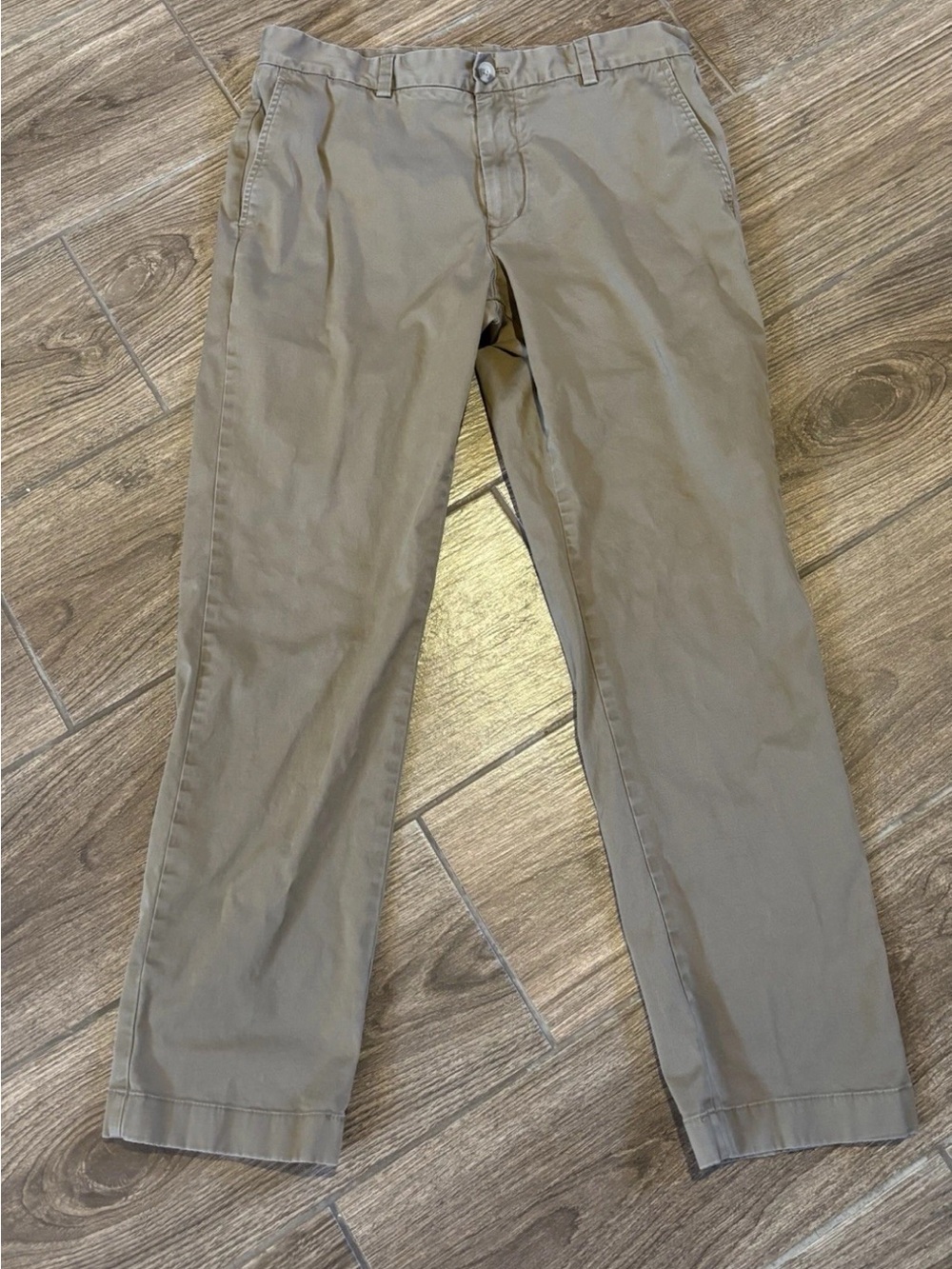 Vineyard Vines Breaker Pants 32x30 Khaki Chino Stretch Flat Front